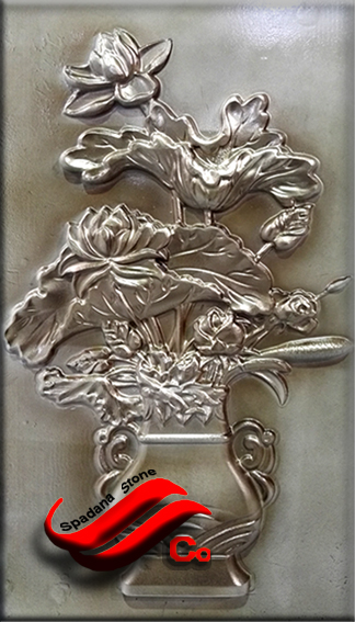 Stone Flower decoration of buildings