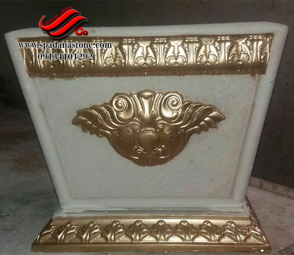 گلدان در ابعاد 47*47cm-قالب پنج تکه