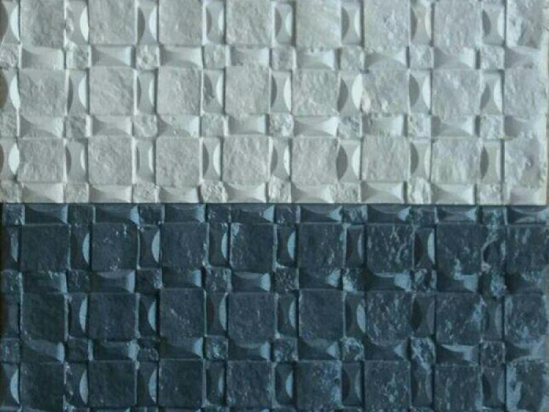 نمای سنگ چین دورنگ