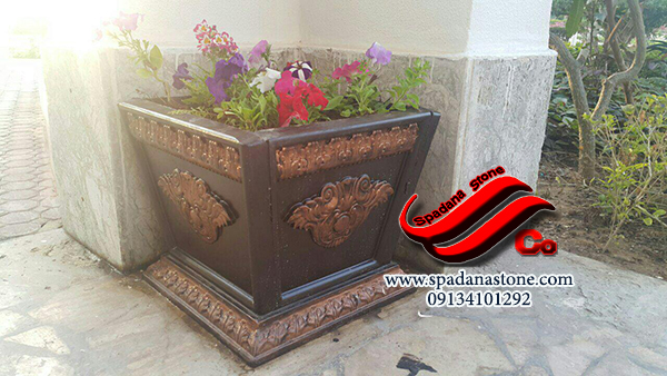 قالب گلدان بتنی کوچک