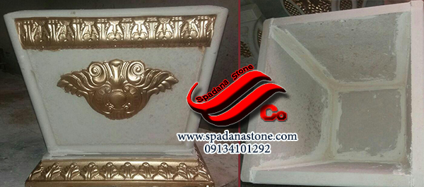 قالب گلدان بتنی